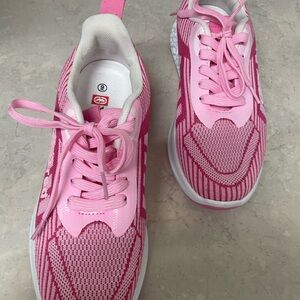 Ecko Unlimited Pink and White Women's Sneakers